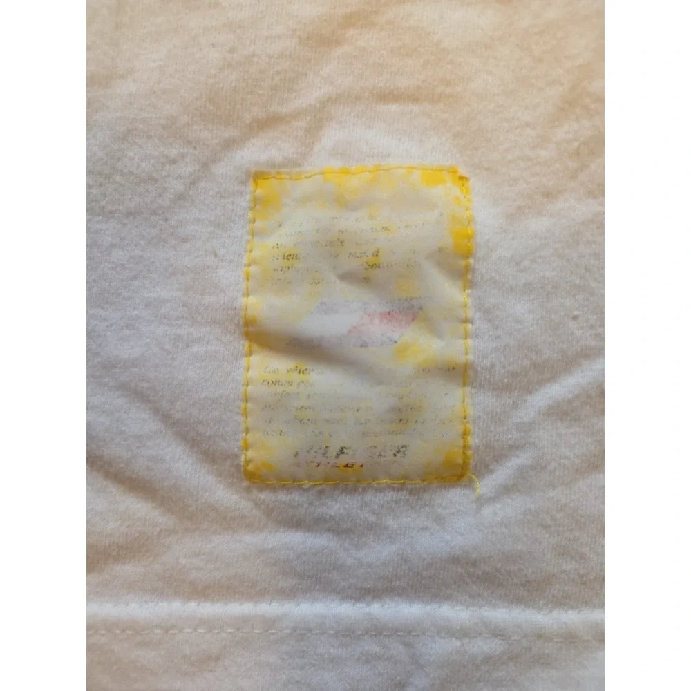 vintage tommy hilfiger White t-shirt youth kids size 7 00s made in USA Basketbal